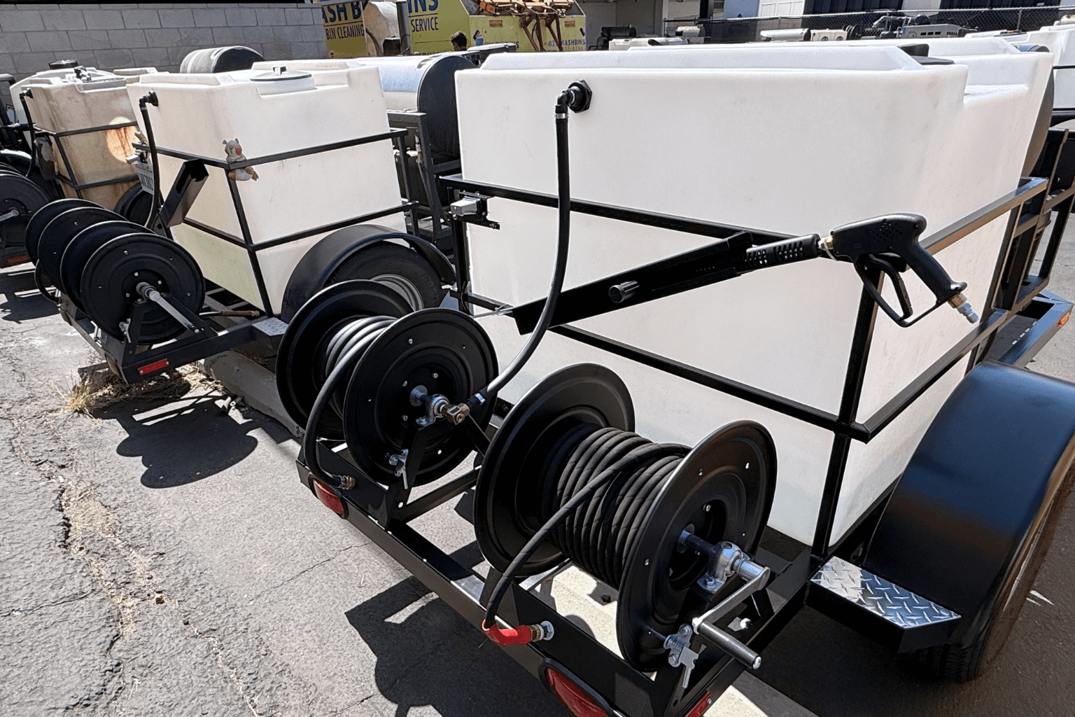 Pressure Washing Rig