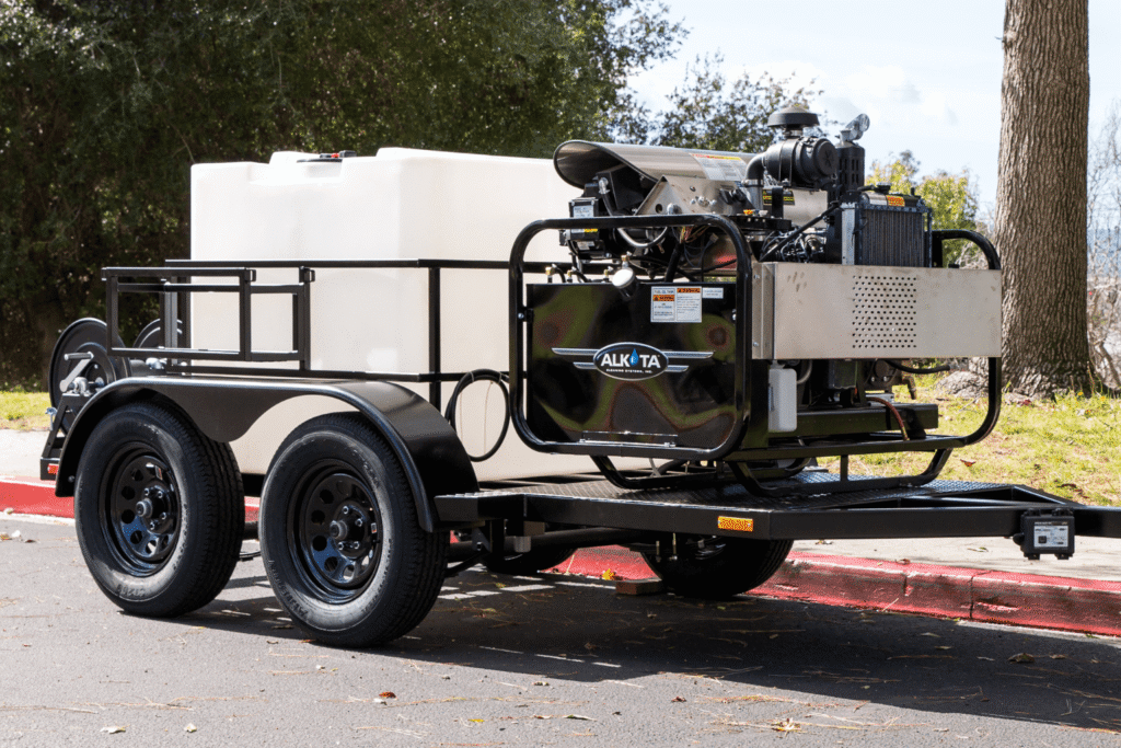 Our California-Compliant Pressure Washer Trailer Alkota DED Series