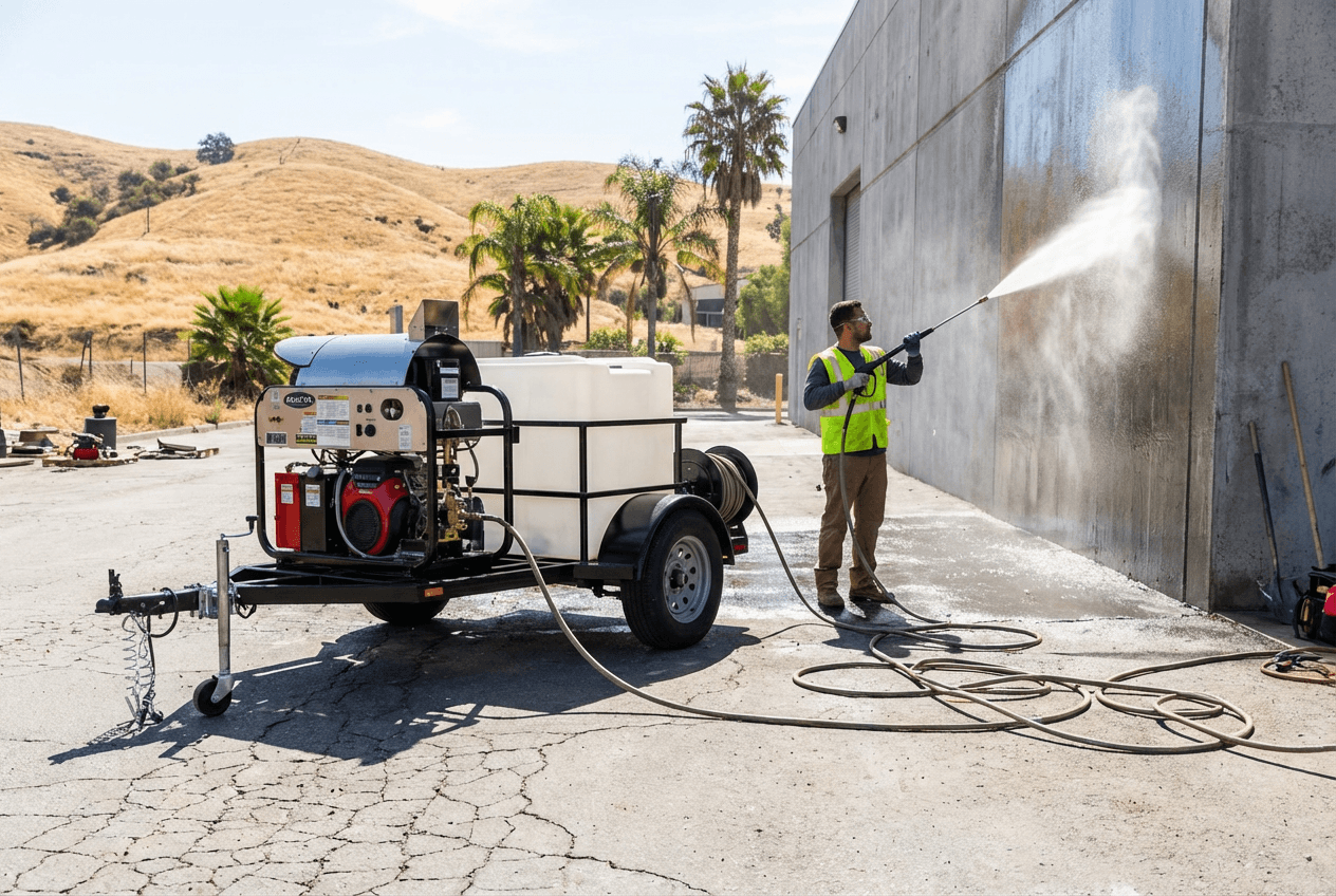 8 gpm pressure washer​