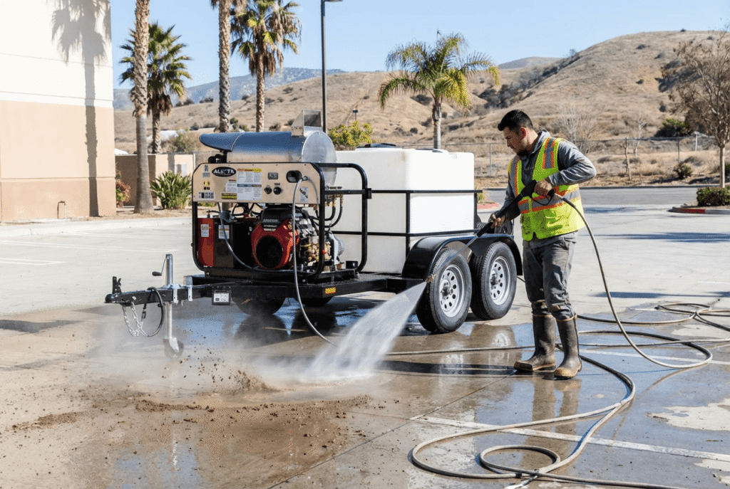 They're the ones who present themselves and their 8 GPM pressure washer rigs in a way that justifies premium rates before the conversation even starts.