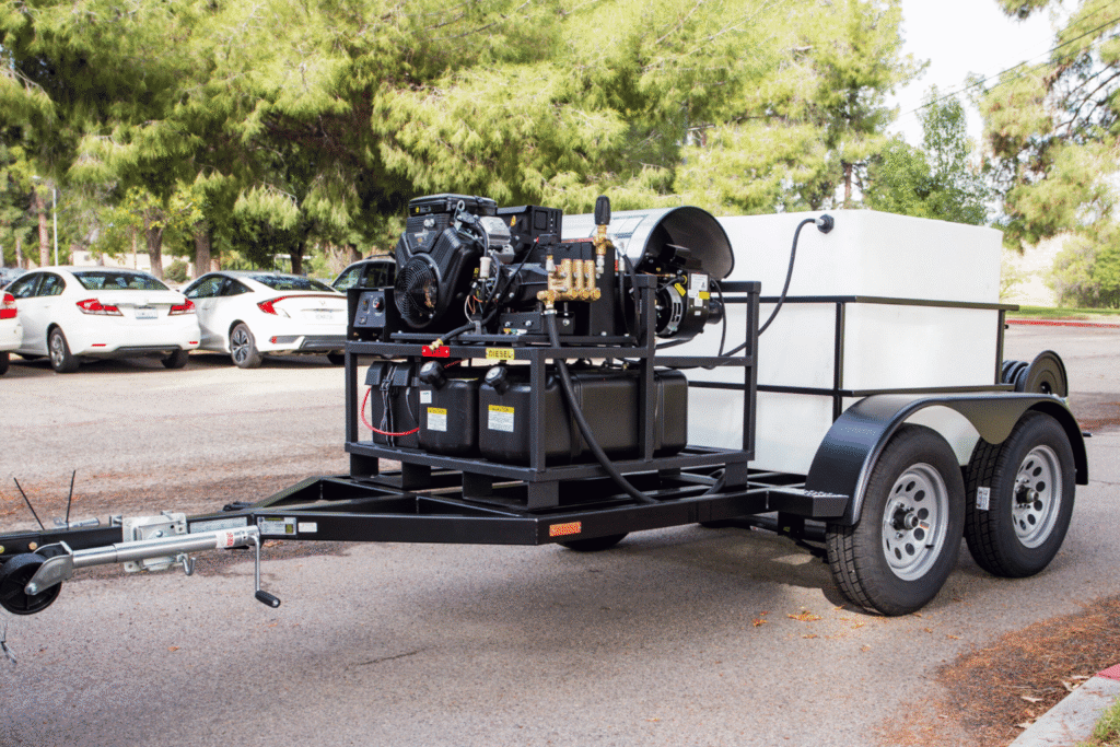 The 18HP Vanguard Gas Platform — 5 GPM @ 3500 PSI