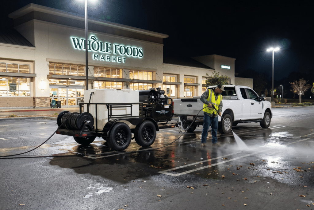 The Physics of Fluid Transport: Why High-Capacity Mobile Rigs Require a Dual Axle Pressure Washer Trailer