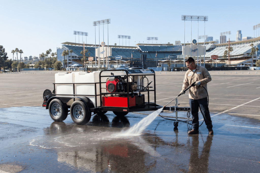 Why Buy Municipal Pressure Washing Equipment at Universal Trailer and American Water Works