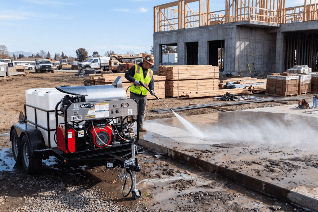 Why Construction Companies Need Commercial Pressure Washing Equipment